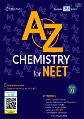 A To Z Chemistry For Neet Class Xi 2019, NEET Exam Books, Cengage India