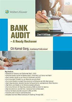 Bank Audit A Ready Reckoner 2nd Edition 2020 Kamal Garg