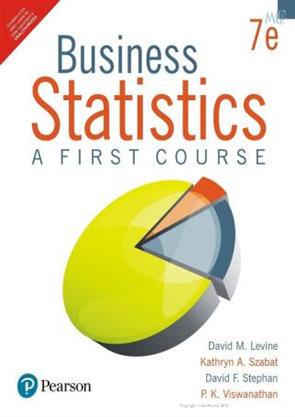 Business Statistics A First Course 7Th Edition, Management, PEARSON INDIA