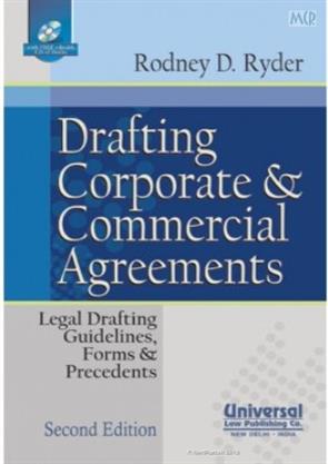 Drafting Corporate and Commercial Agreements- Legal Drafting Guidelines, Forms and Precedents at Meripustak