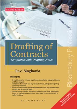 Drafting of Contracts Templates with Drafting Notes Second Edition at Meripustak