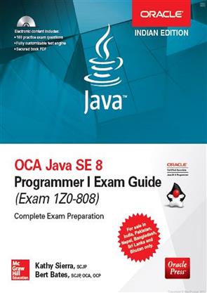 Oca Java Se 8 Programmer I Exam Guide, JAVA, McGraw Hill