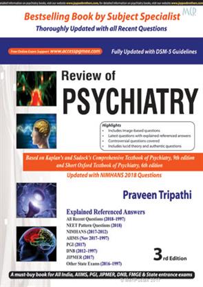 Review Of Psychiatry 3Rd Edition 2018, Psychiatry Books, Jaypee ...