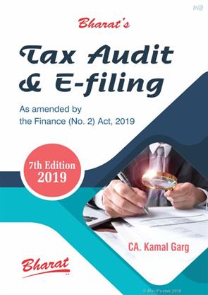 Tax Audit And E-Filing (7Th Edition), Tax Audit, Bharat Law House Pvt Ltd