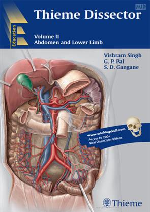 Thieme Dissector-Abdomen And Lower Limb, Anatomy Books, Thieme Publication