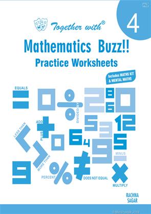 Together with Mathematics Buzz Practice Worksheets for Class 4, Class ...