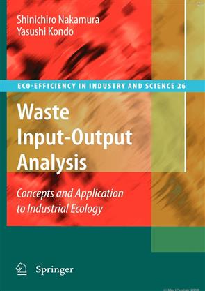 Waste input Output analysis Concepts and Application To industrial ...